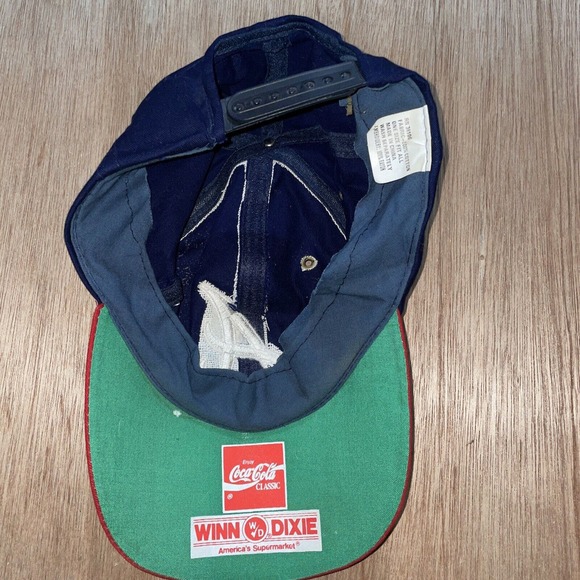 Vintage 90’s Atlanta Braves‎ Snapback Hat Winn Dixie Coca-Cola - Picture 4 of 5